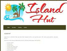 Tablet Screenshot of islandhut.net